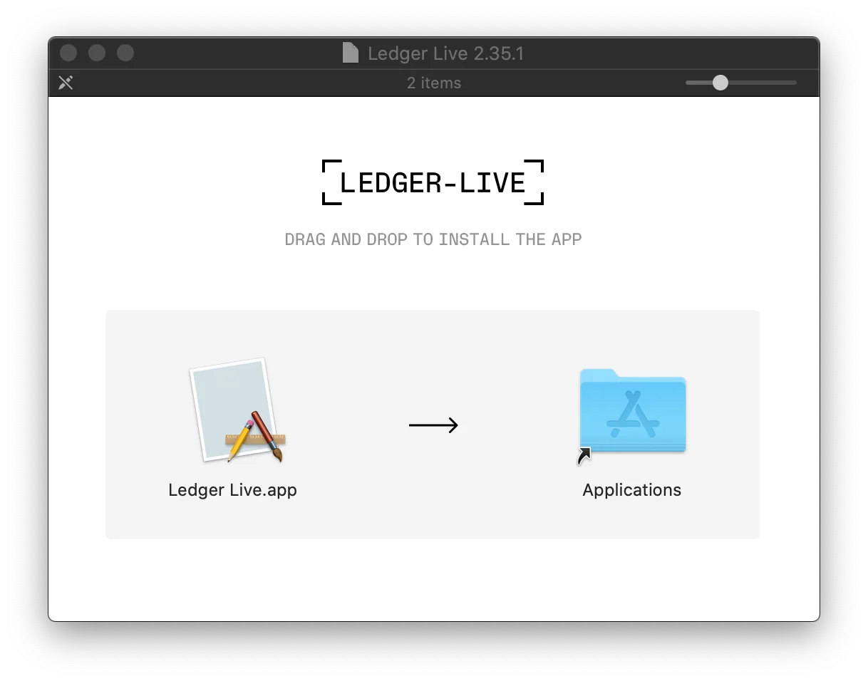 Ledger App Install